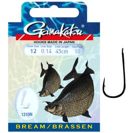 Gamakatsu Bream 1310 Nickle Fishing Hooks Booklet