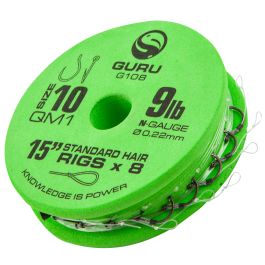 Guru QM1 Standard Hair Rig 15 Inch