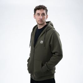 Nash Make It Happen Badge Zipped Hoodie - Green