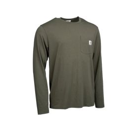 Nash Make It Happen Carp Logo Long Sleeve T-Shirt - Green