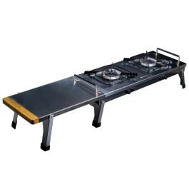RidgeMonkey Grilla Cook Station Double Hob