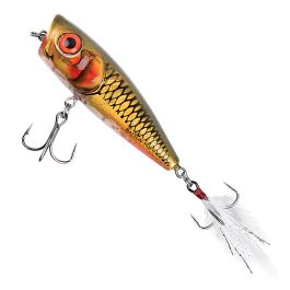 Salmo Rattlin Pop Floating Lure Clear Golden Prey