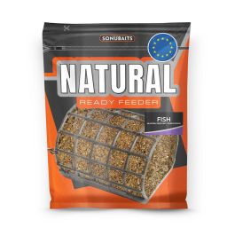 Sonubaits Natural Ready Feeder Groundbait Fish 750g