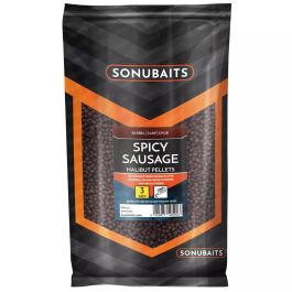 Sonubaits Spicy Sausage Halibut Pellets