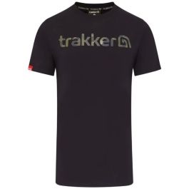 Trakker CR Camo Logo Black T-Shirt