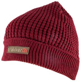 Trakker Plum Textured Fishing Beanie