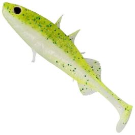 Westin Stanley The Stickleback ShadTail Lure - Sparkling Chartreuse
