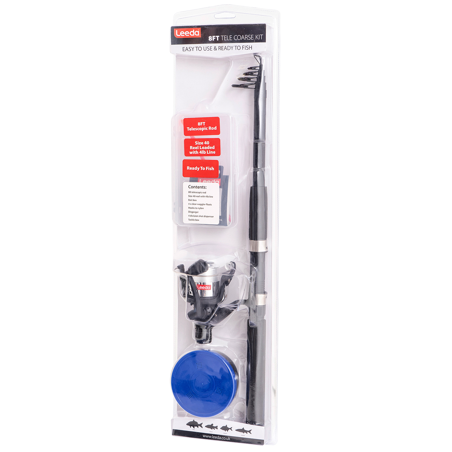 Leeda 8ft Tele Coarse Kit