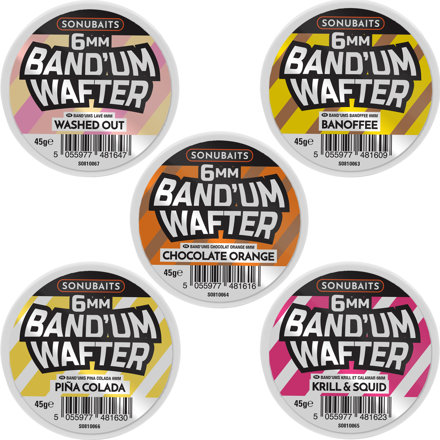 Sonubaits 6mm Band'um Wafters