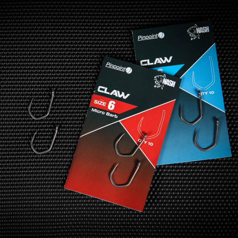 Nash Pinpoint Claw Hooks On Black 2