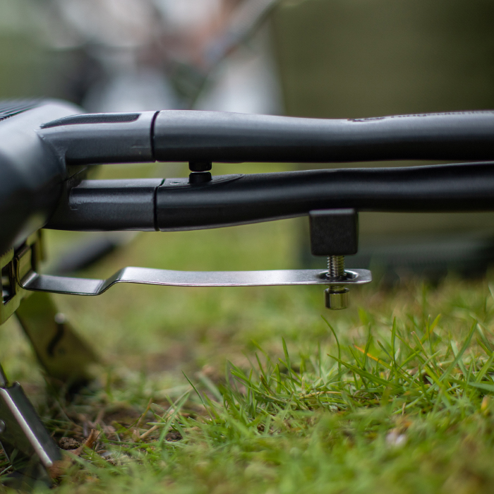 RidgeMonkey Fishing Quad Stove Pro Mini In Use 4